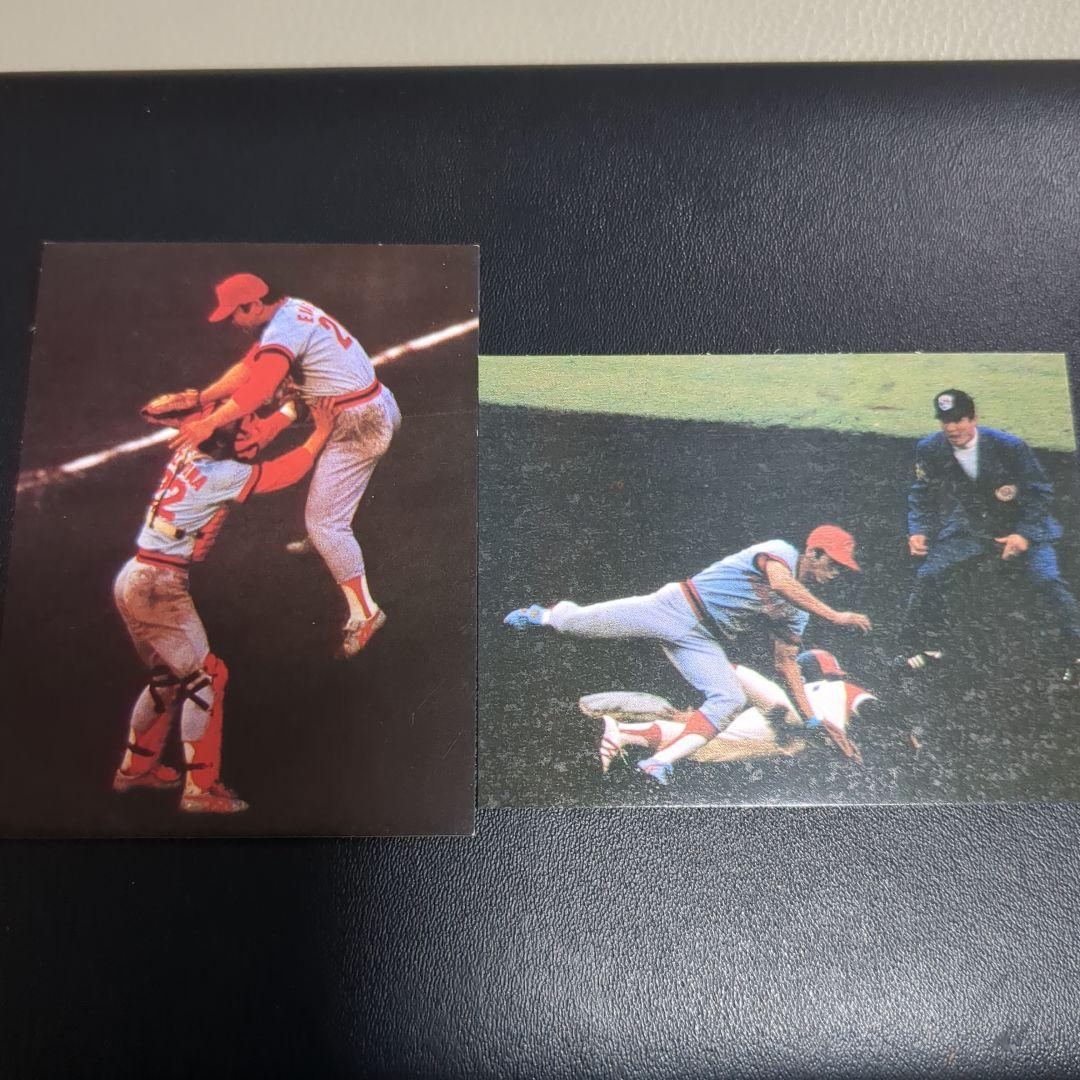 1979日本シリーズチケット当時物＋プロ野球カード2枚セット