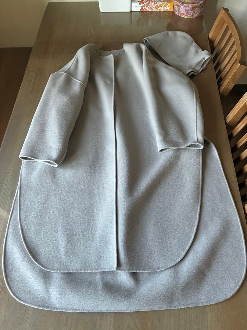 い*ご様 最終値下げ美品LE PHIL ルフィル　ウールビーバー　フーデッドコー