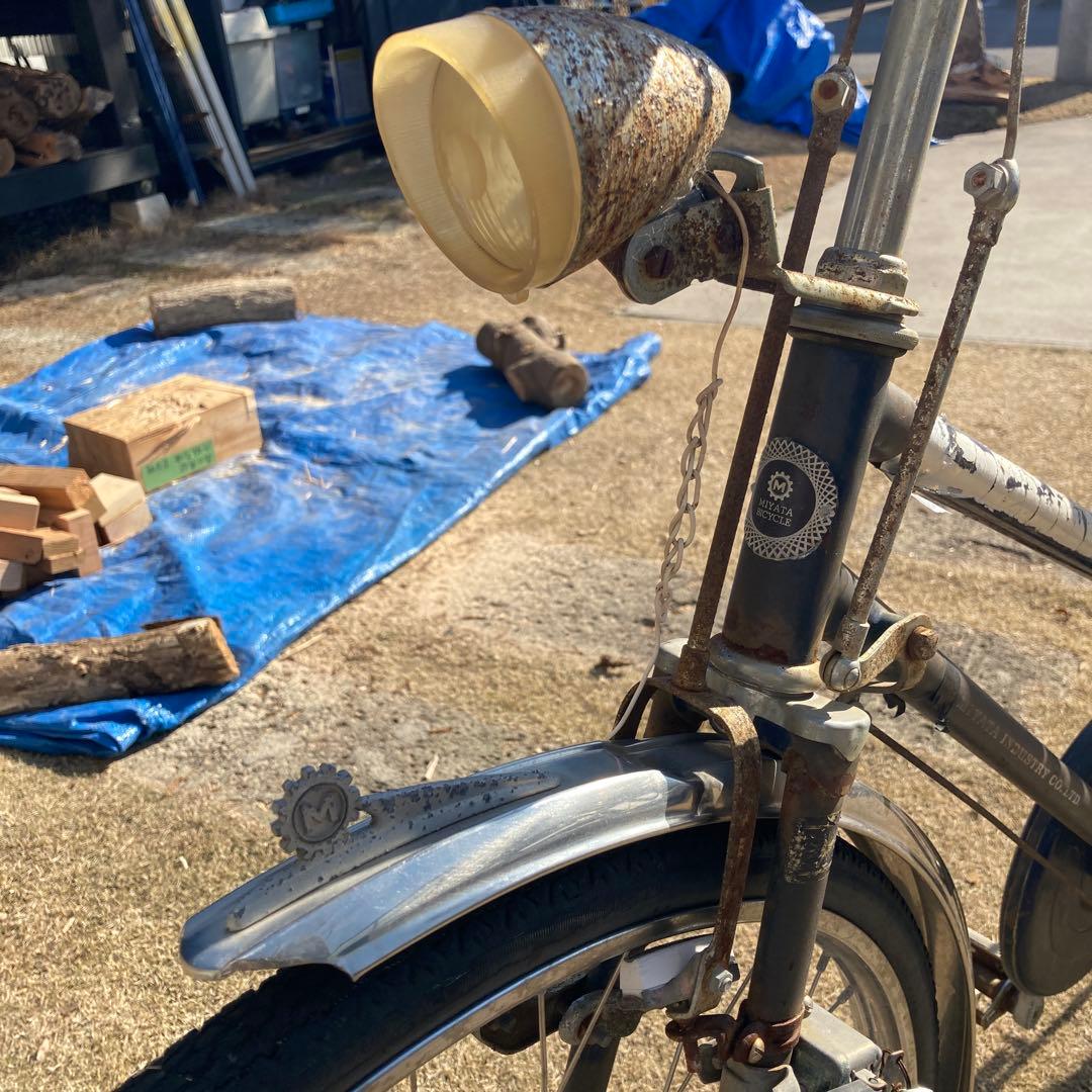 シティサイクル スチールフレーム 前照灯付き