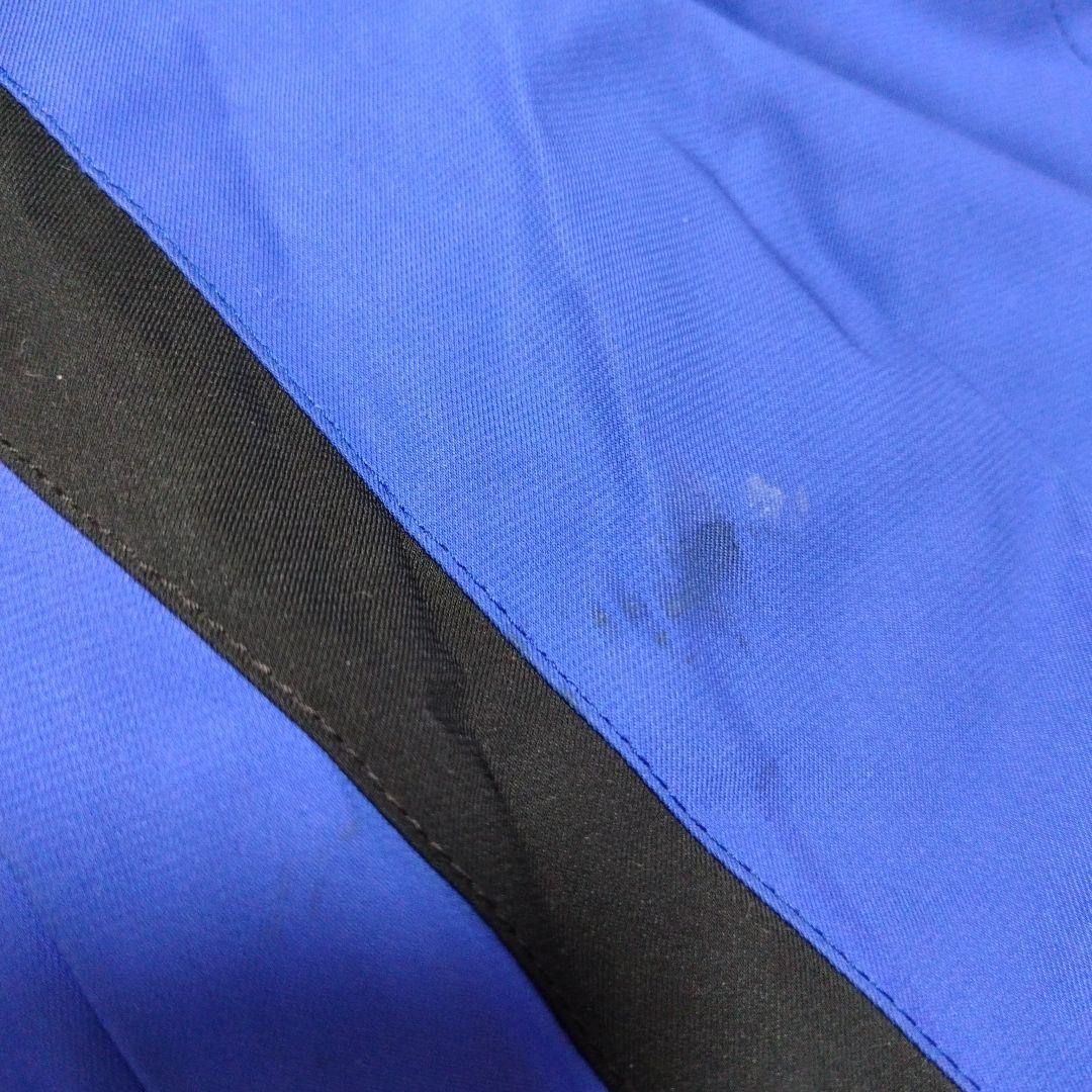 OGASAKA スキーウェア(デサント製)　上XS　下S　ホワイト×ブルー