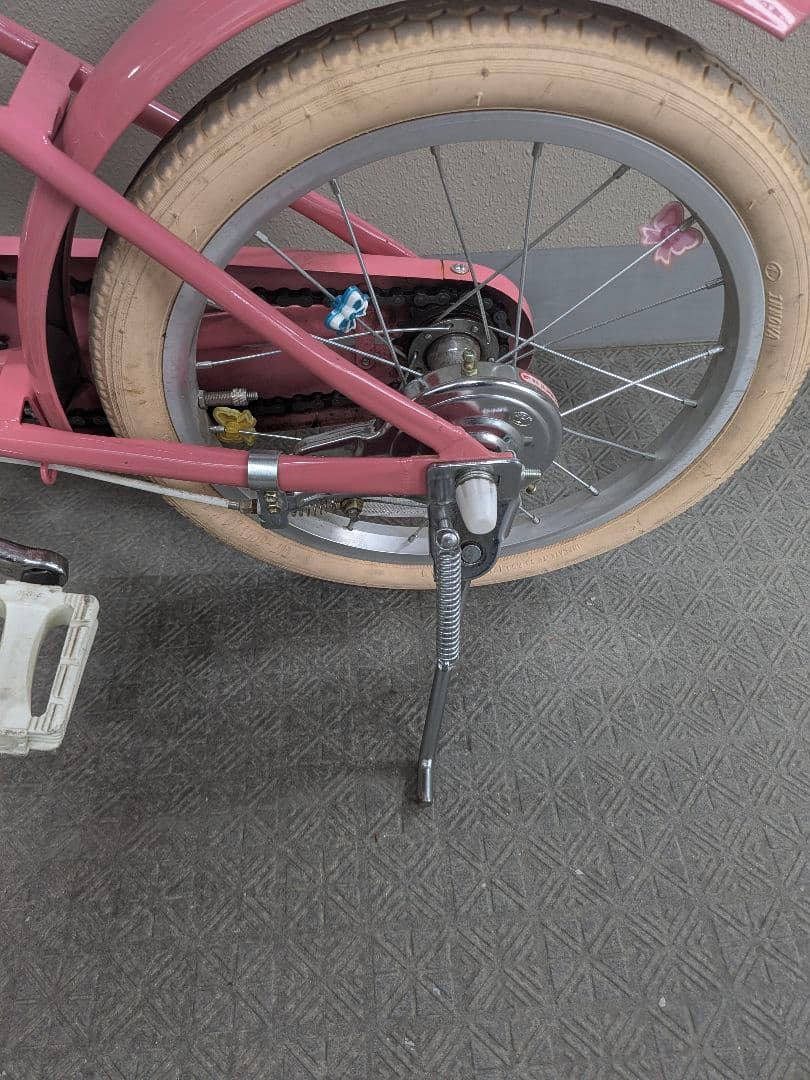 みん様用 little tokyobike 16インチ MOMO カゴ泥よけ手渡