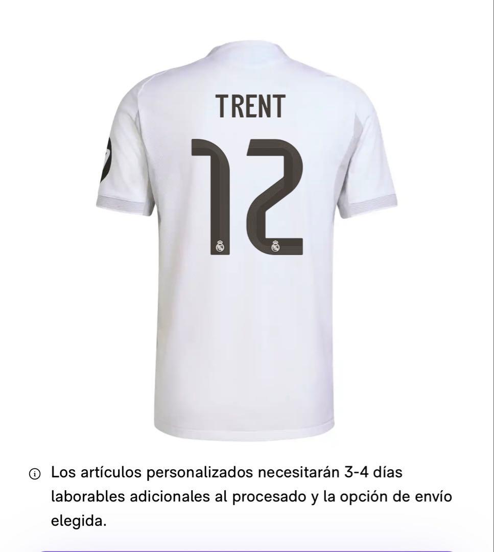 レアル・マドリード TRENT 12 シャツ XLサイズ