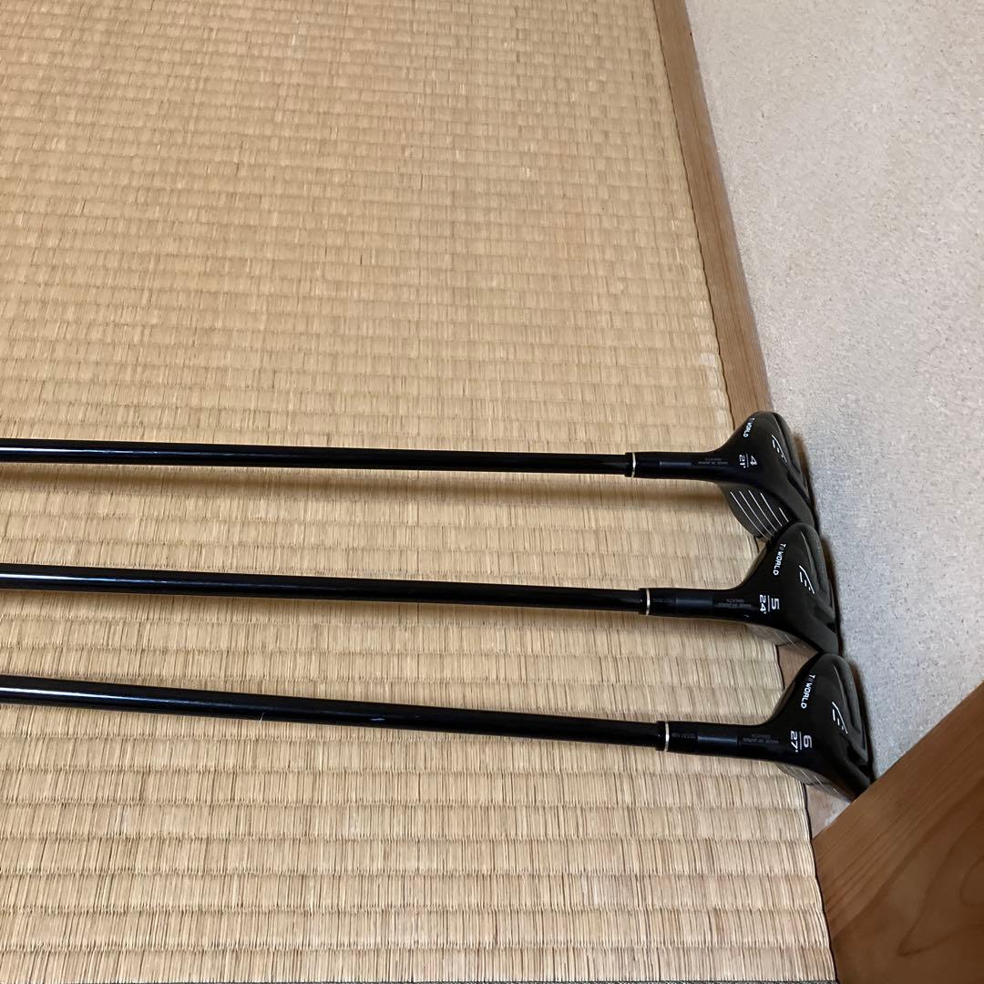 本間ゴルフ TW757 4U 5U 6U 3本セット