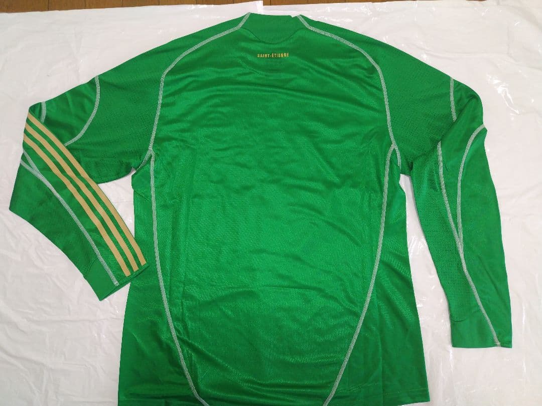 アディダス サンテティエンヌ09/10ホーム長袖シャツ Lサイズ未使用品