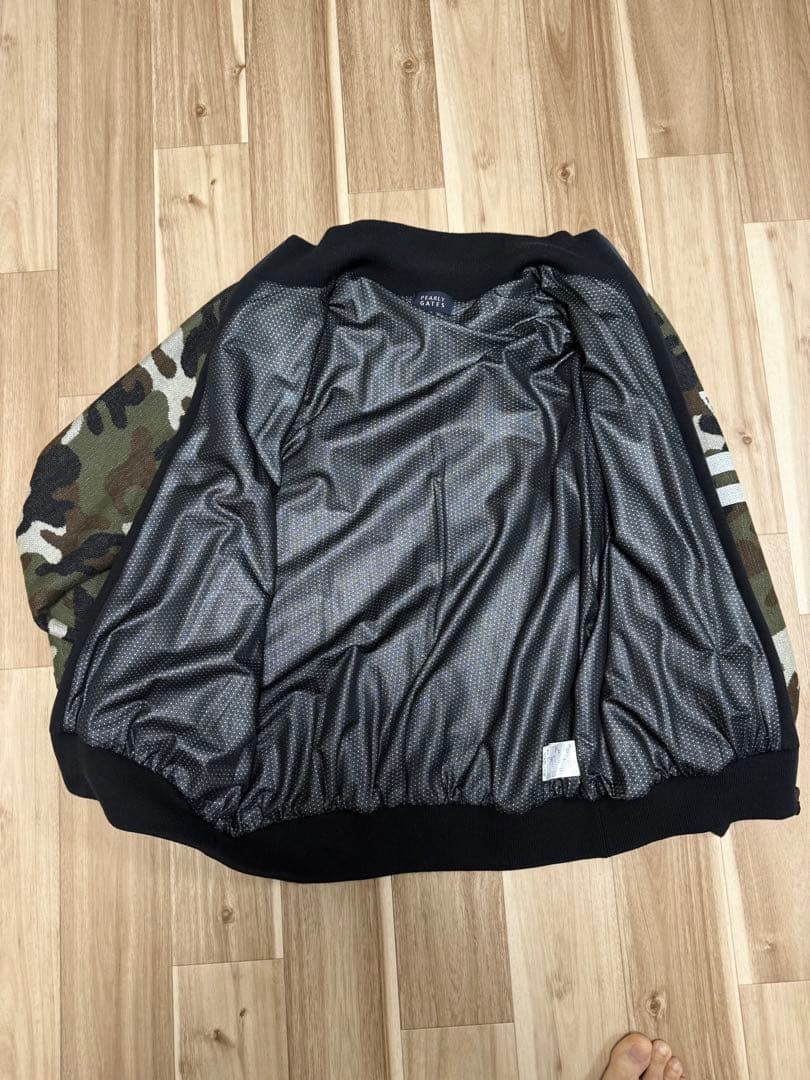 ★☆美品☆★パーリーゲイツ PEARLY GATES　迷彩柄　ニットジャケット