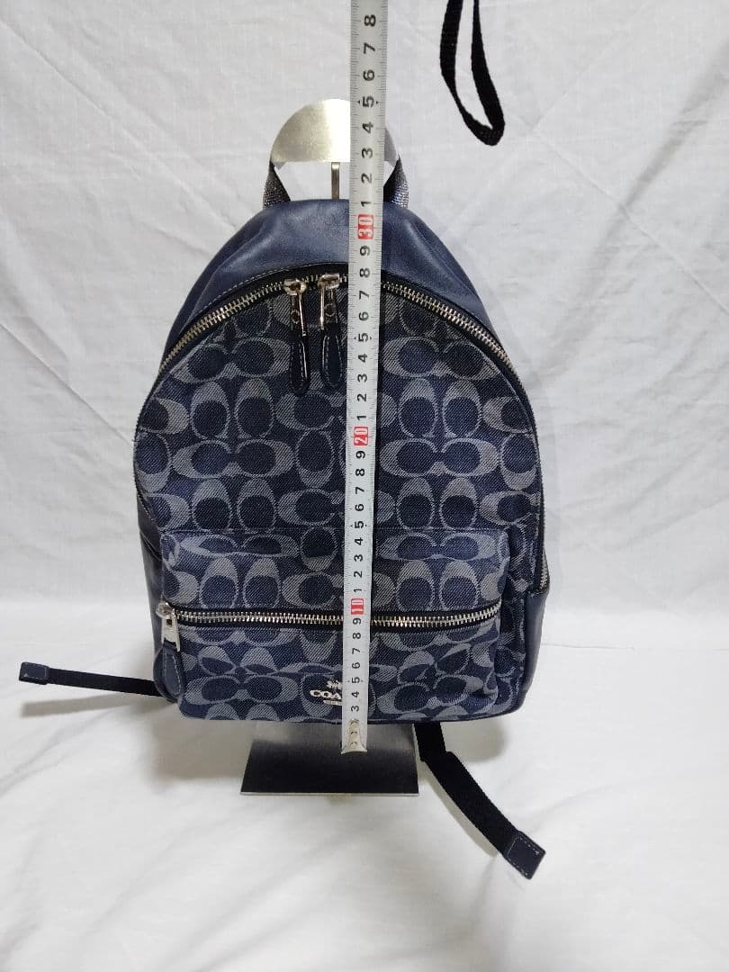コーチ COACH リュック バックパック デニム シグネチャー F39896