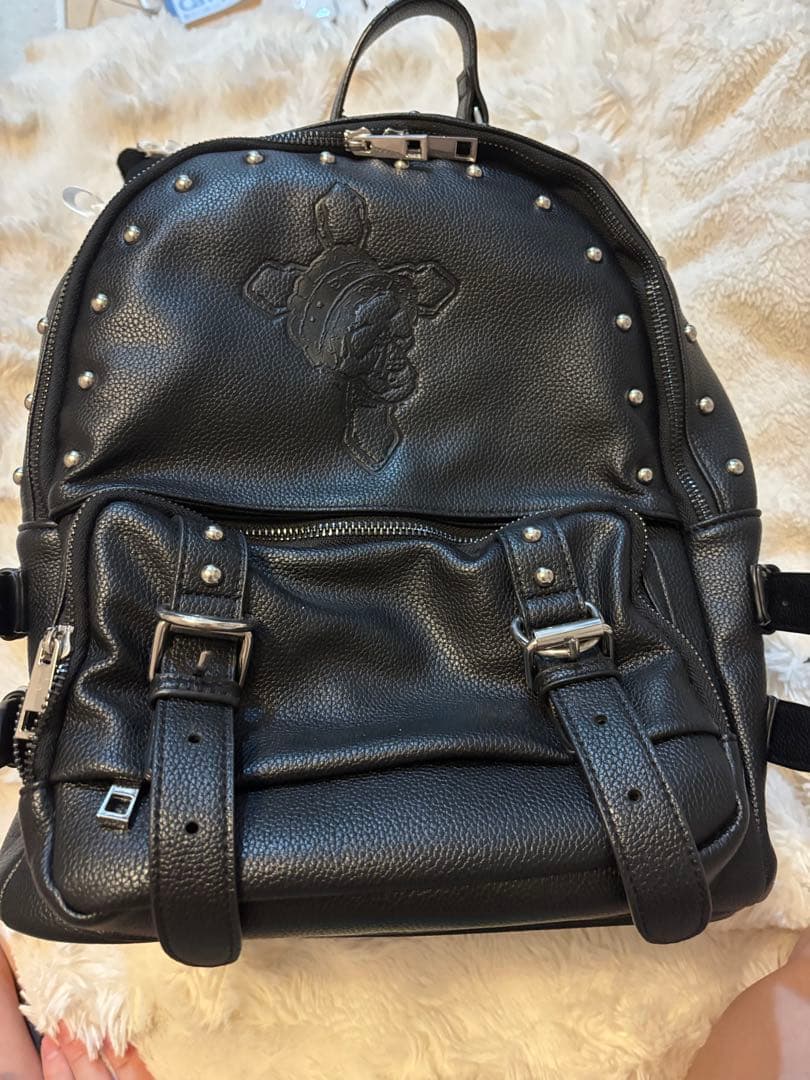 DimMoire スタッズ付きブラックリュック