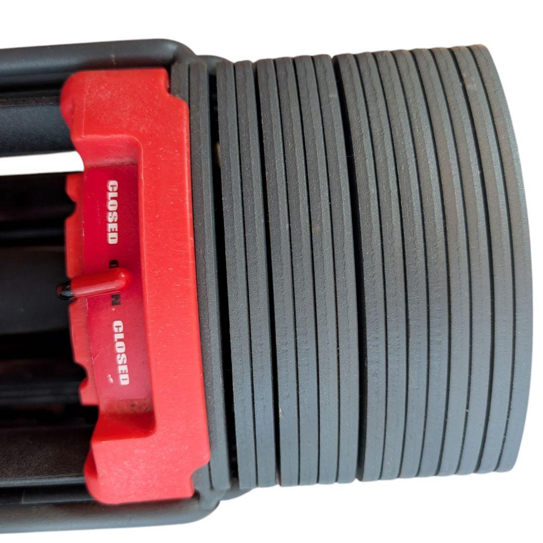 ①可変式ダンベル 4WD ブロックダンベル 約2.3kg〜41kg 同時購入品