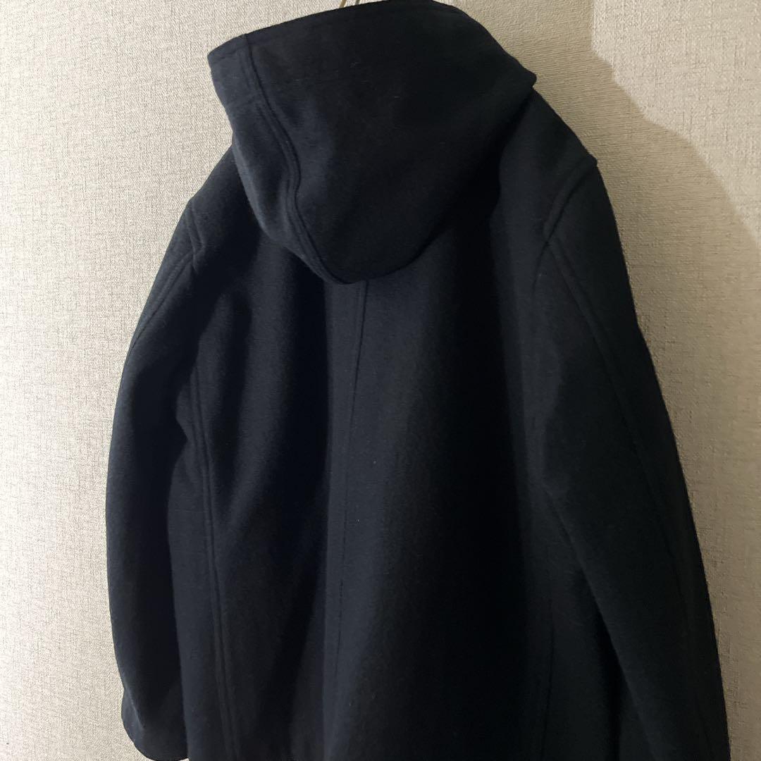 MHL. マーガレットハウエル フーデットコート ウールジャケット ネイビー