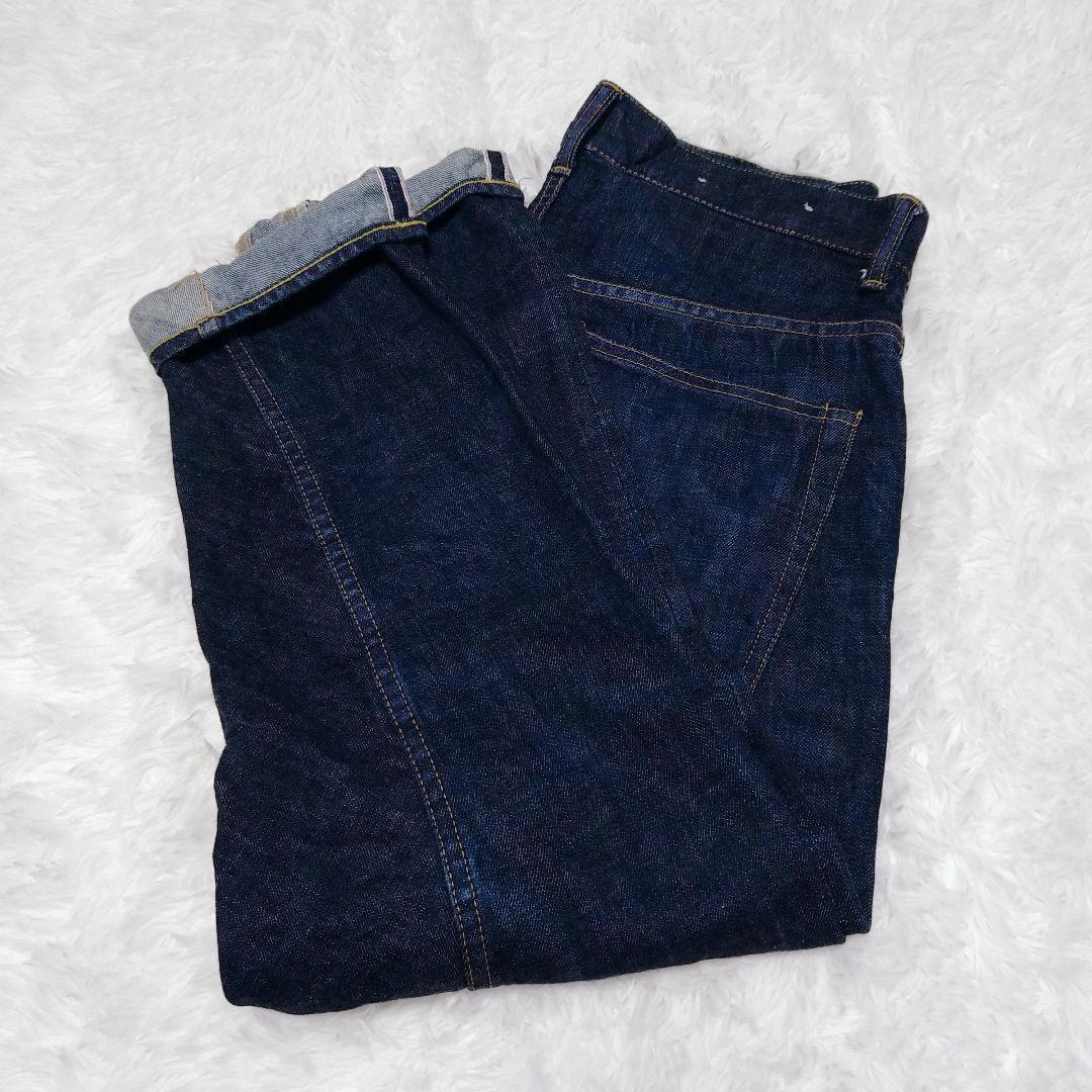 サイベーシック ペグトップ ヒップガゼット デニム サンホアキン 赤耳 濃紺