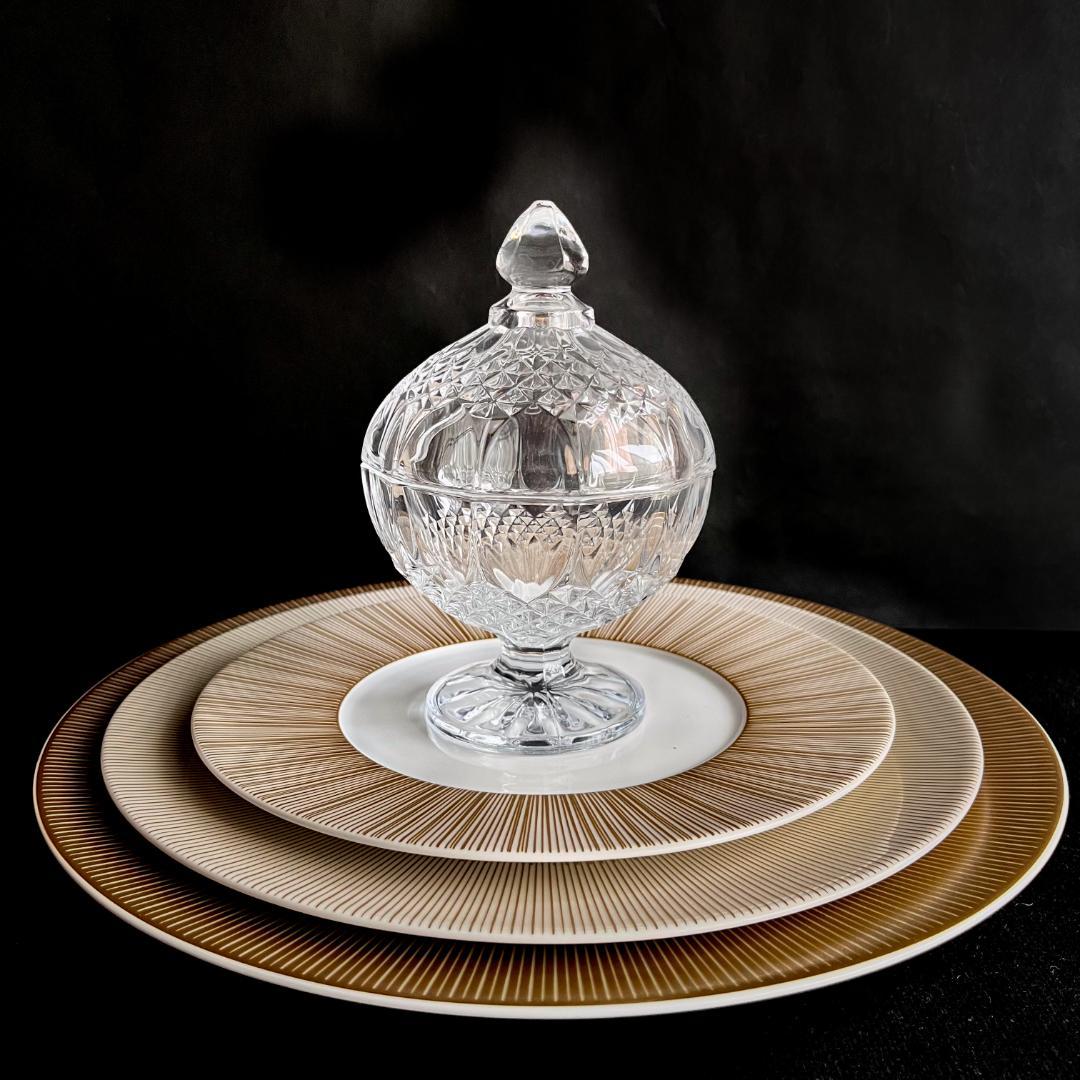 ★新品未使用★フランス製BERNARDAUD　ゴールドプレート　大皿　ディナー皿