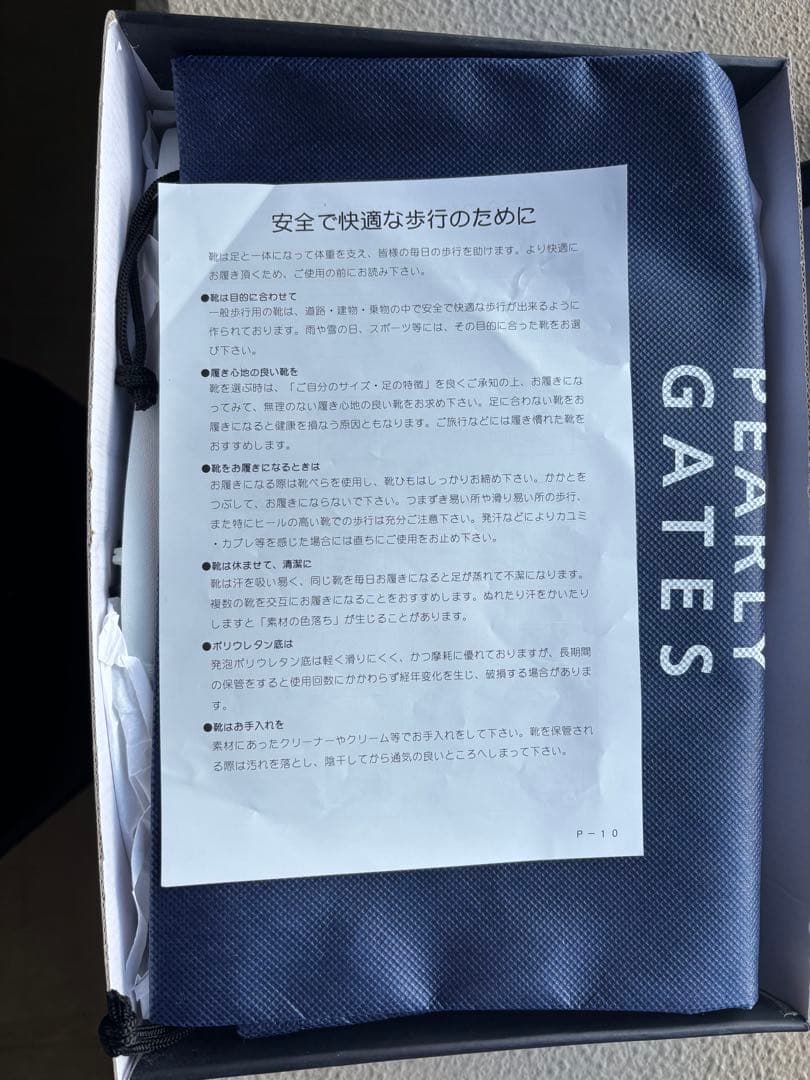 41,800円 PEARLY GATES パーリーゲイツ ゴルフシューズ 26㎝