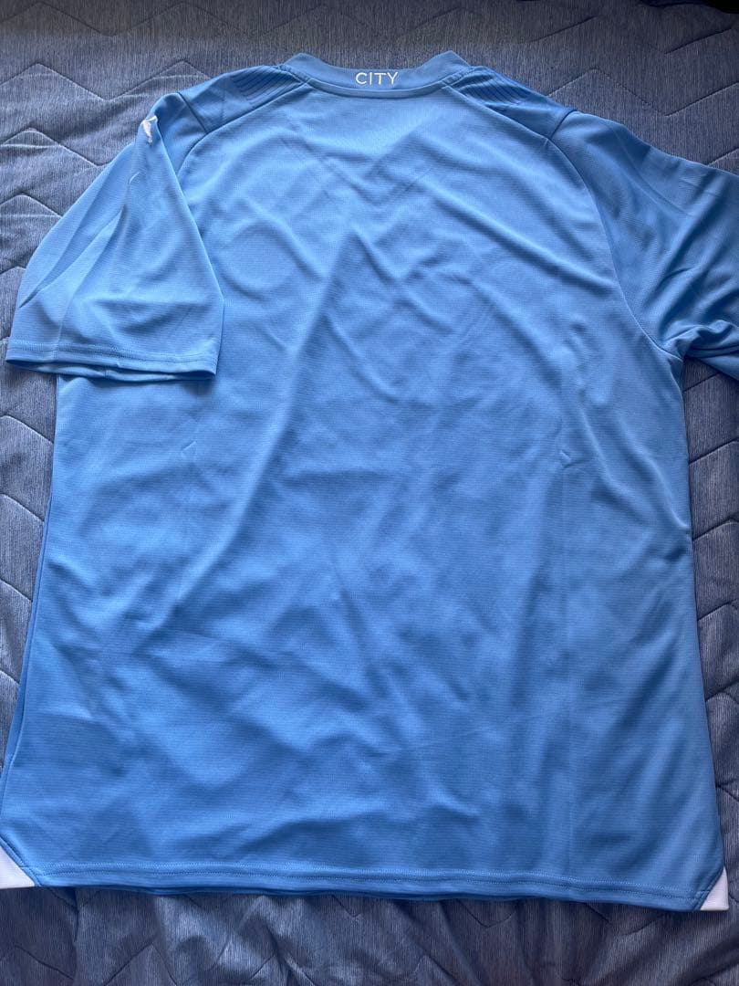 【未使用品】マンチェスターシティ 23/24ユニフォームホーム半袖レプリカ XL