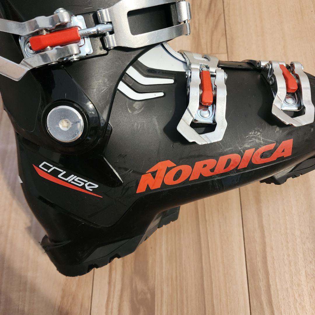 ノルディカ スキーブーツ クルーズ 25cm-25.5cm 着用回数少なめ