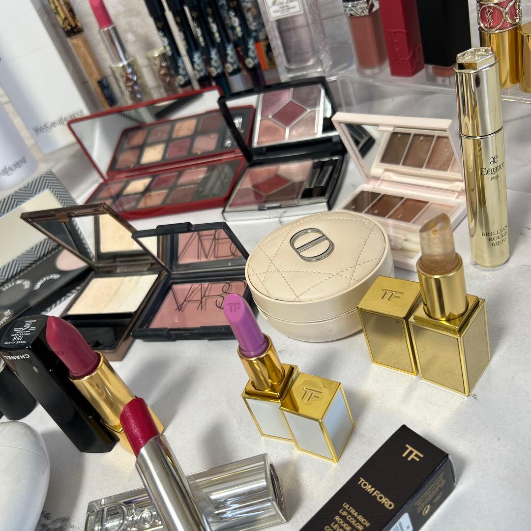 美品　コスメまとめ　デパコス　DIOR CHANEL 残量多 化粧品