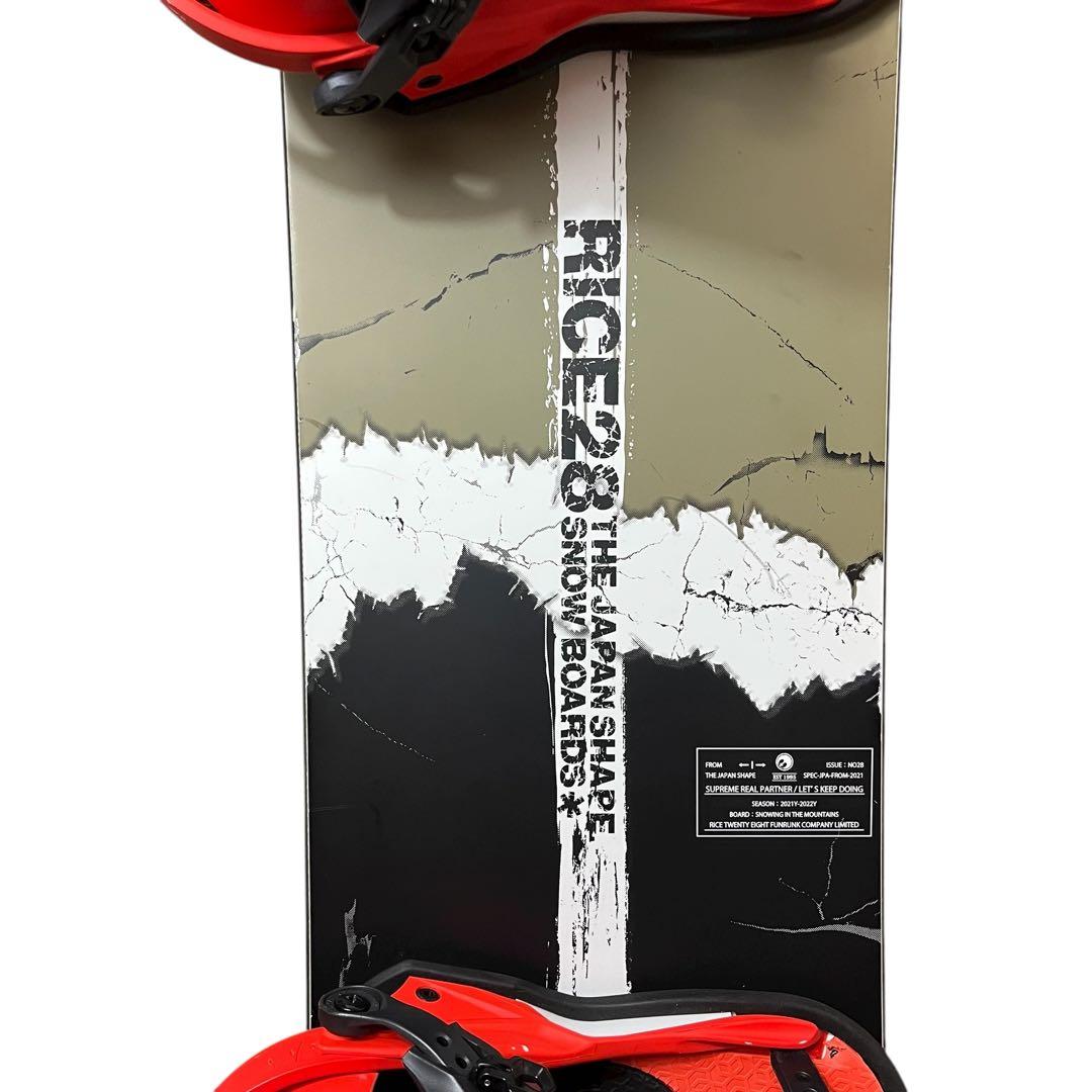 スノーボード RICE28 DIVERSE 150 21/22 UNION STRATA M