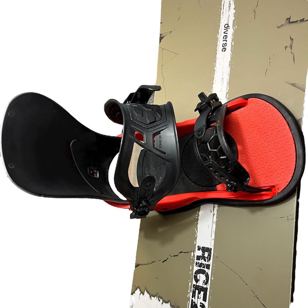 スノーボード RICE28 DIVERSE 150 21/22 UNION STRATA M