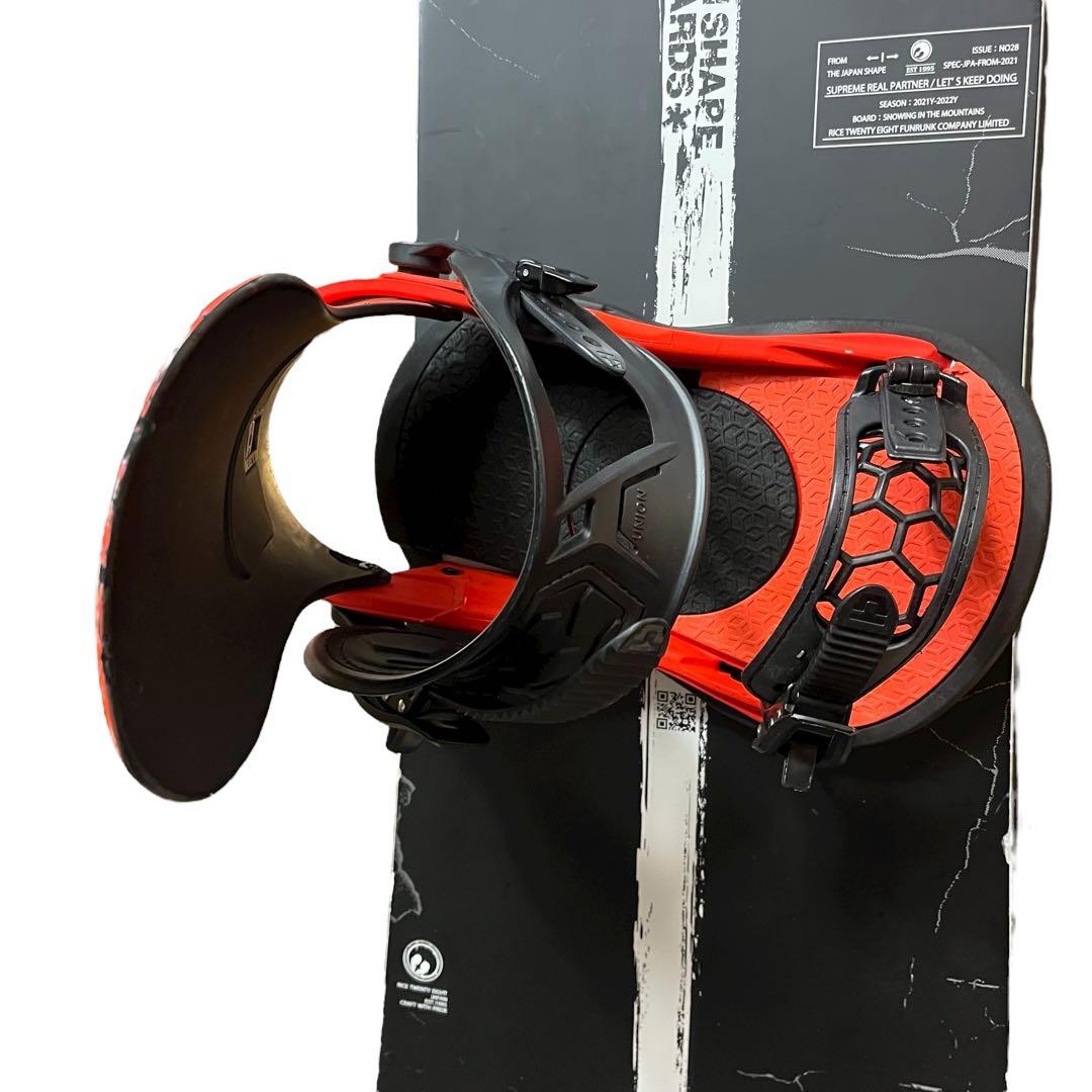 スノーボード RICE28 DIVERSE 150 21/22 UNION STRATA M