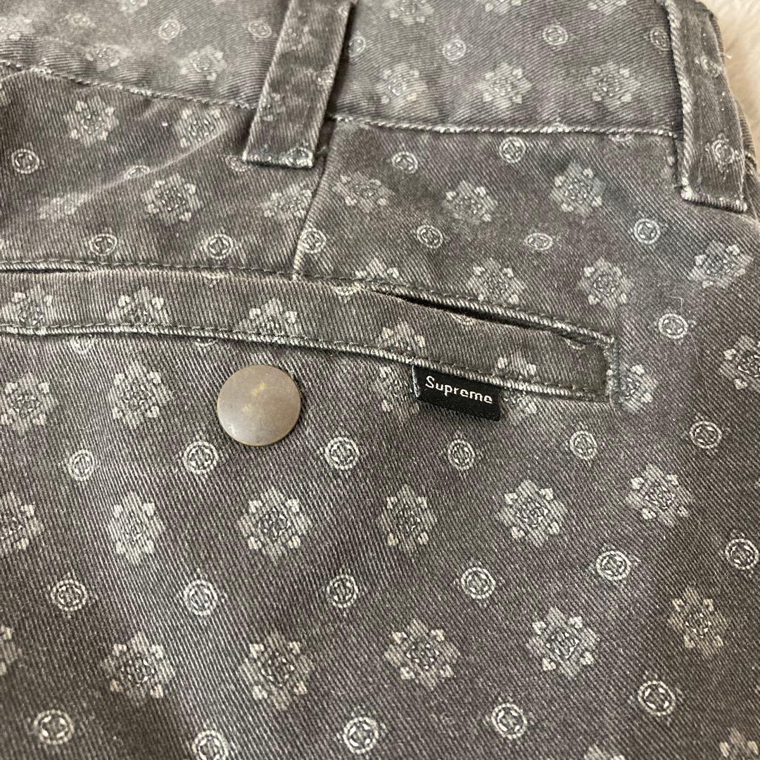 Supreme シュプリーム　総柄パンツ　ワークパンツ　 Work Pant