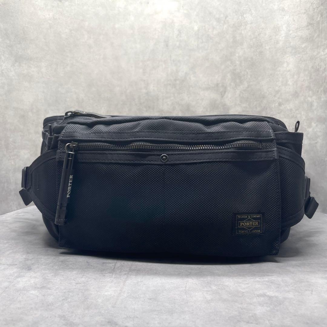 バッグ PORTER HEAT Ballistic Nylon Waist Bag