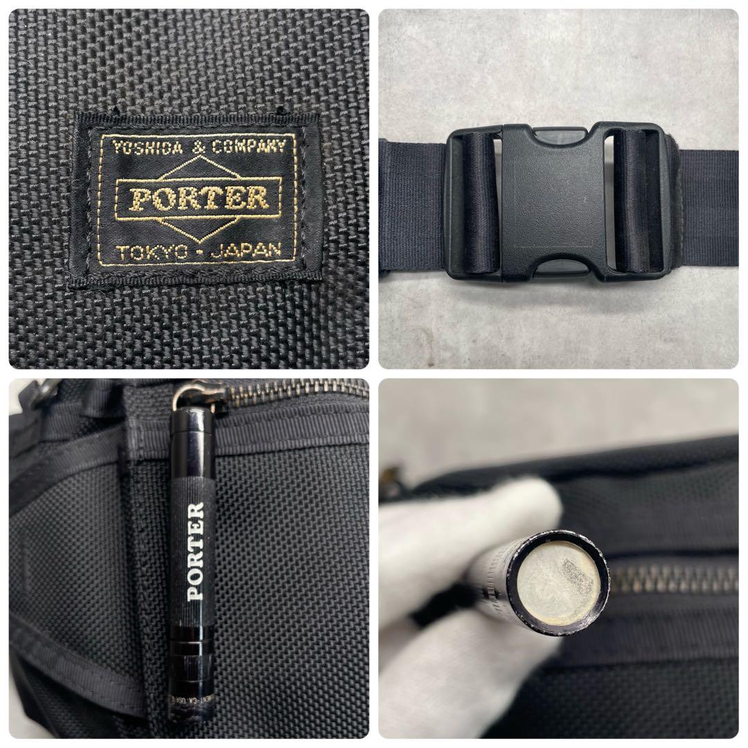 バッグ PORTER HEAT Ballistic Nylon Waist Bag