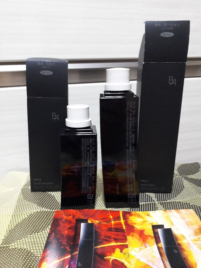 【POLA/ B.A ローションN & ミルクN セット (リフィル)マスク付】