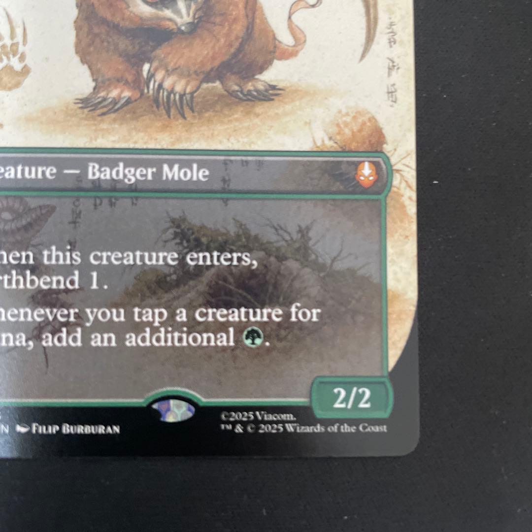 MTG アナグマモグラの子 英語 ボーダレス Badgermole Cub - メルカリ