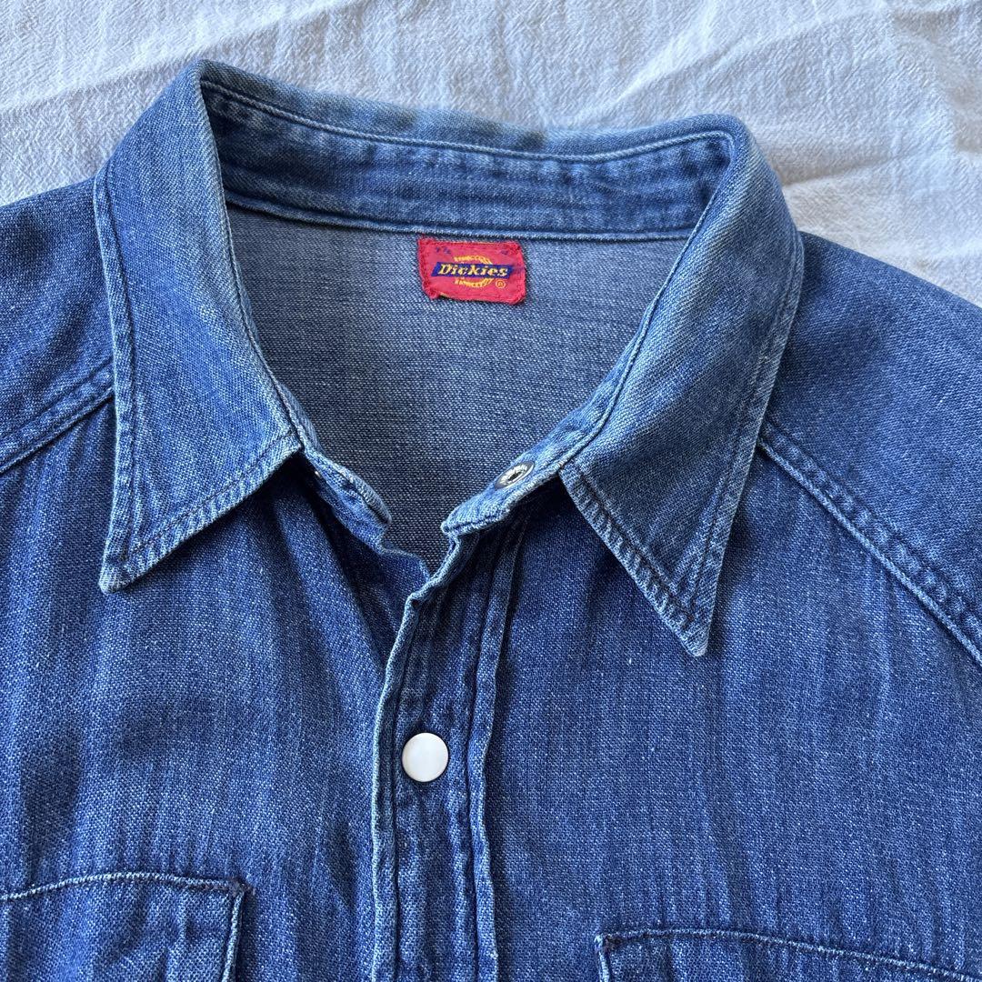 60s Dickiesディッキーズ　デニムシャツ