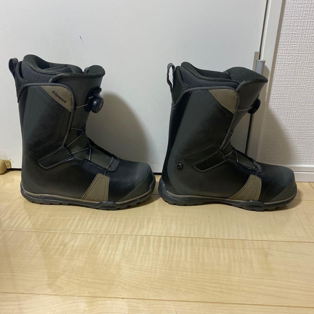 【美品_即日発送】KISSMARK スノボブーツ KM EAGER 27.0cm