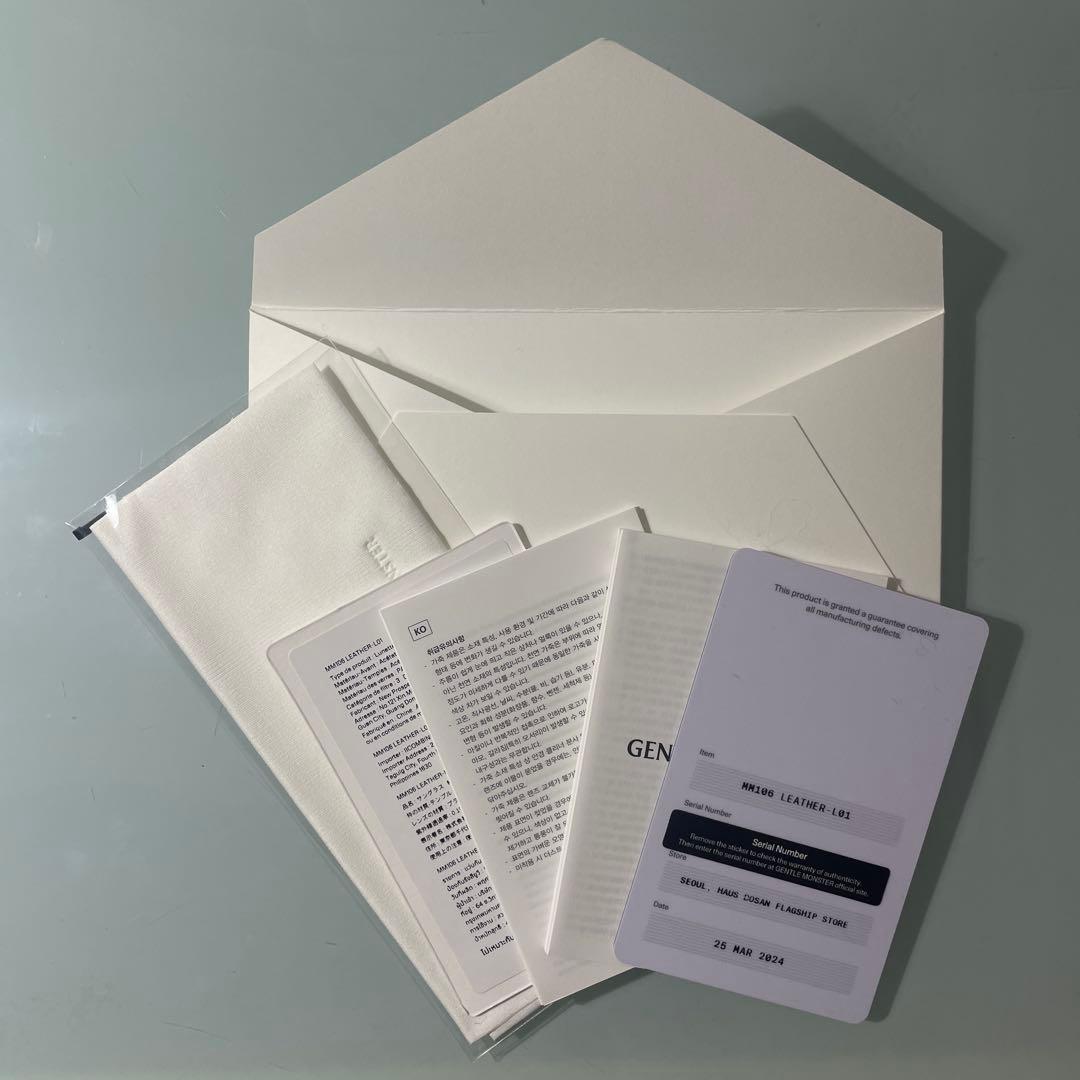 Maison Margiela×Gentle Monster MM106 レザー