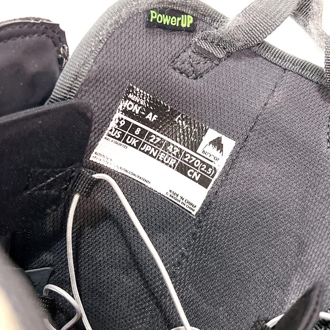 【美品】BURTON ION-AF レアカラー 27cm アジアンフィット