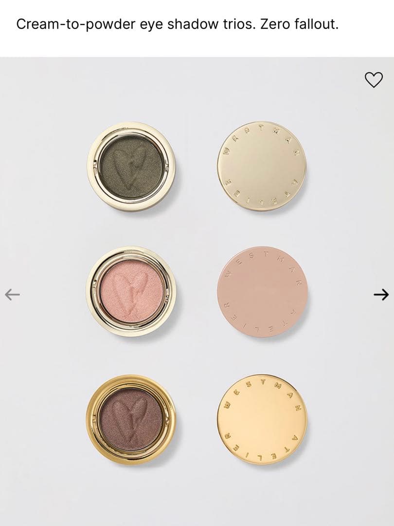 アイシャドウ WESTMAN ATELIER Eye Pods Shadow Palette