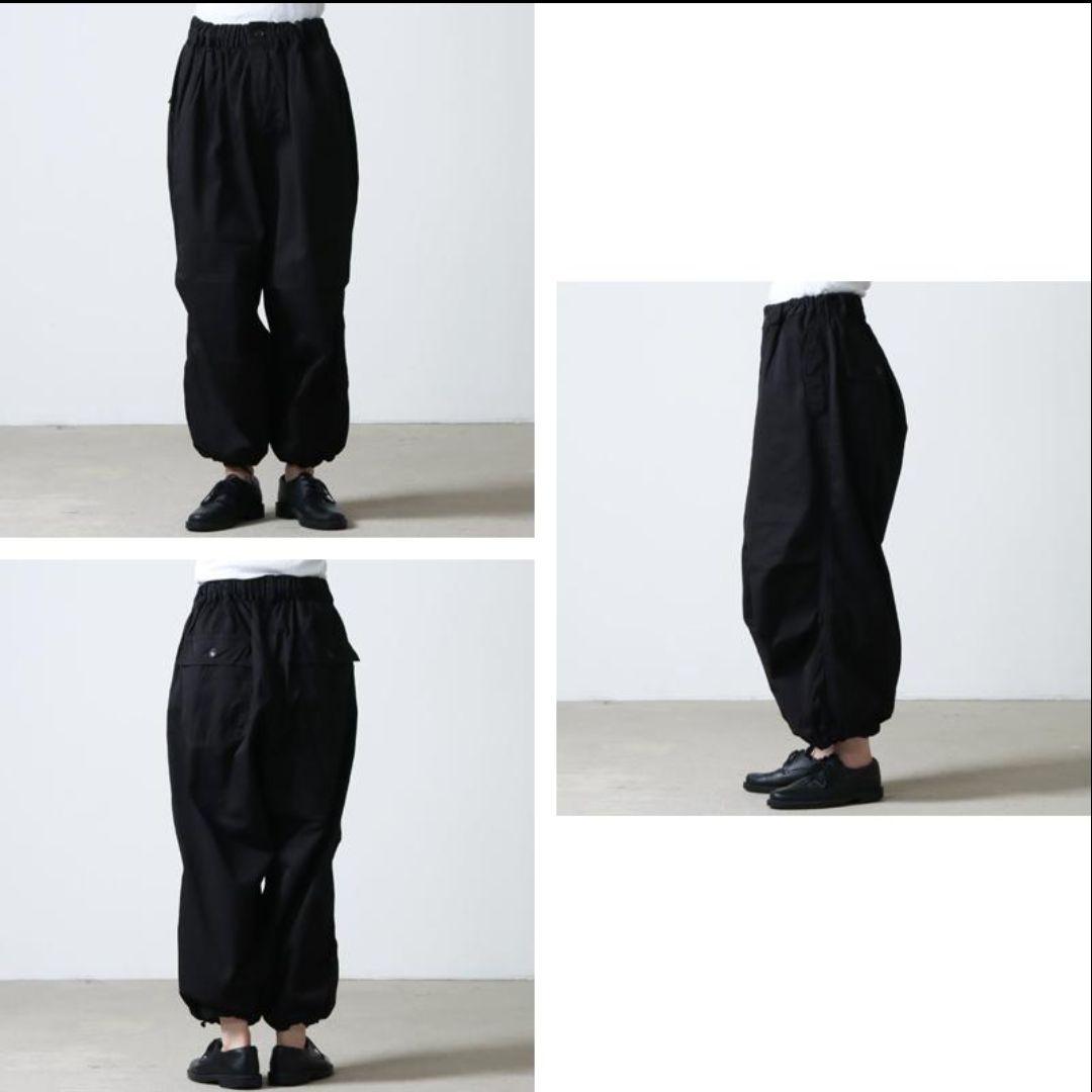 美品】ハーベスティ オーバーパンツ 60/2ギャバ ワイドパンツ - メルカリ