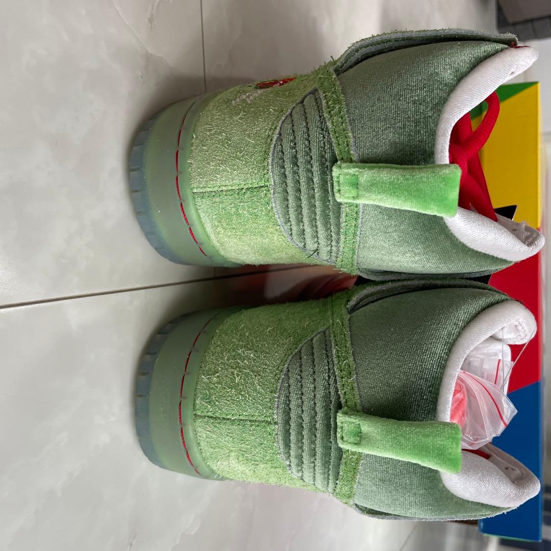 お値下げ！NIKE SB Dunk High ストロベリーコフ　レッド/グリーン