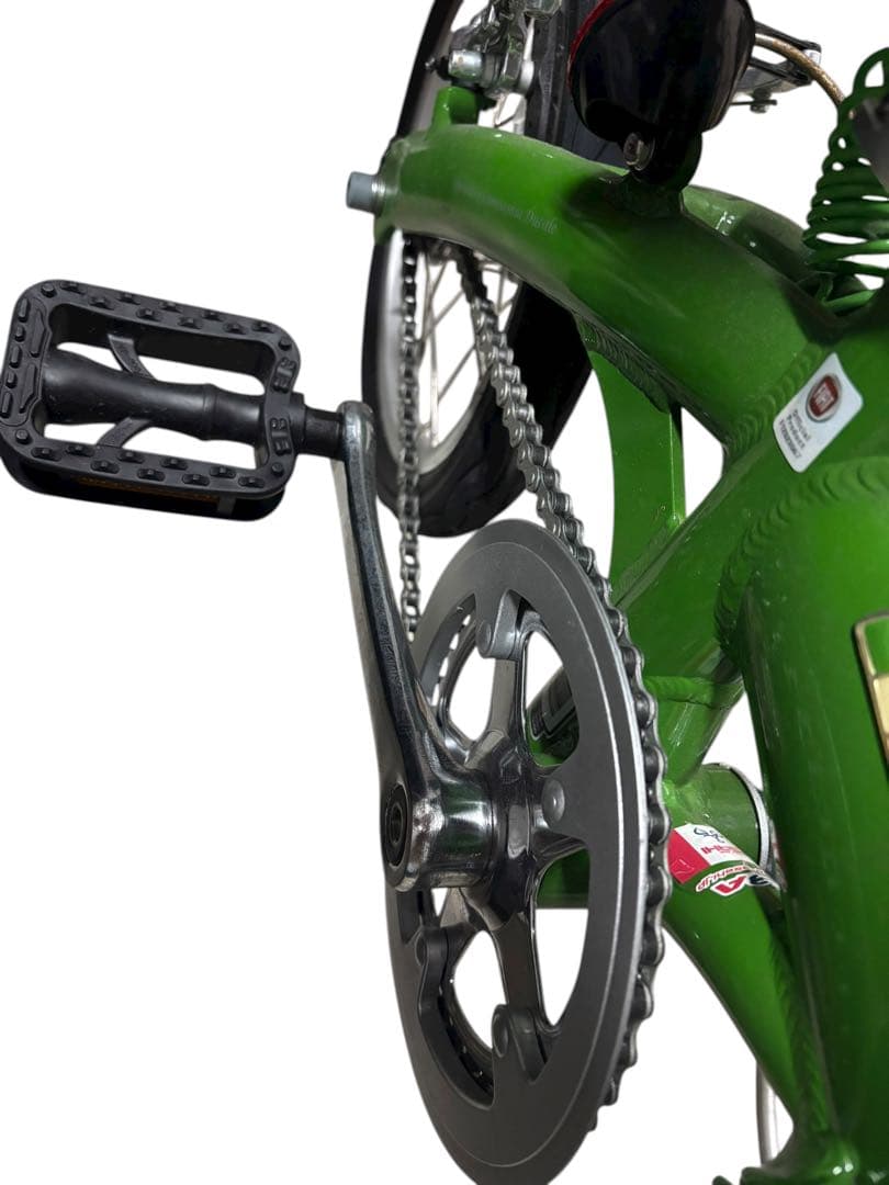 【美品】FIAT × DAHON 折りたたみ自転車 14インチ ミニベログリーン