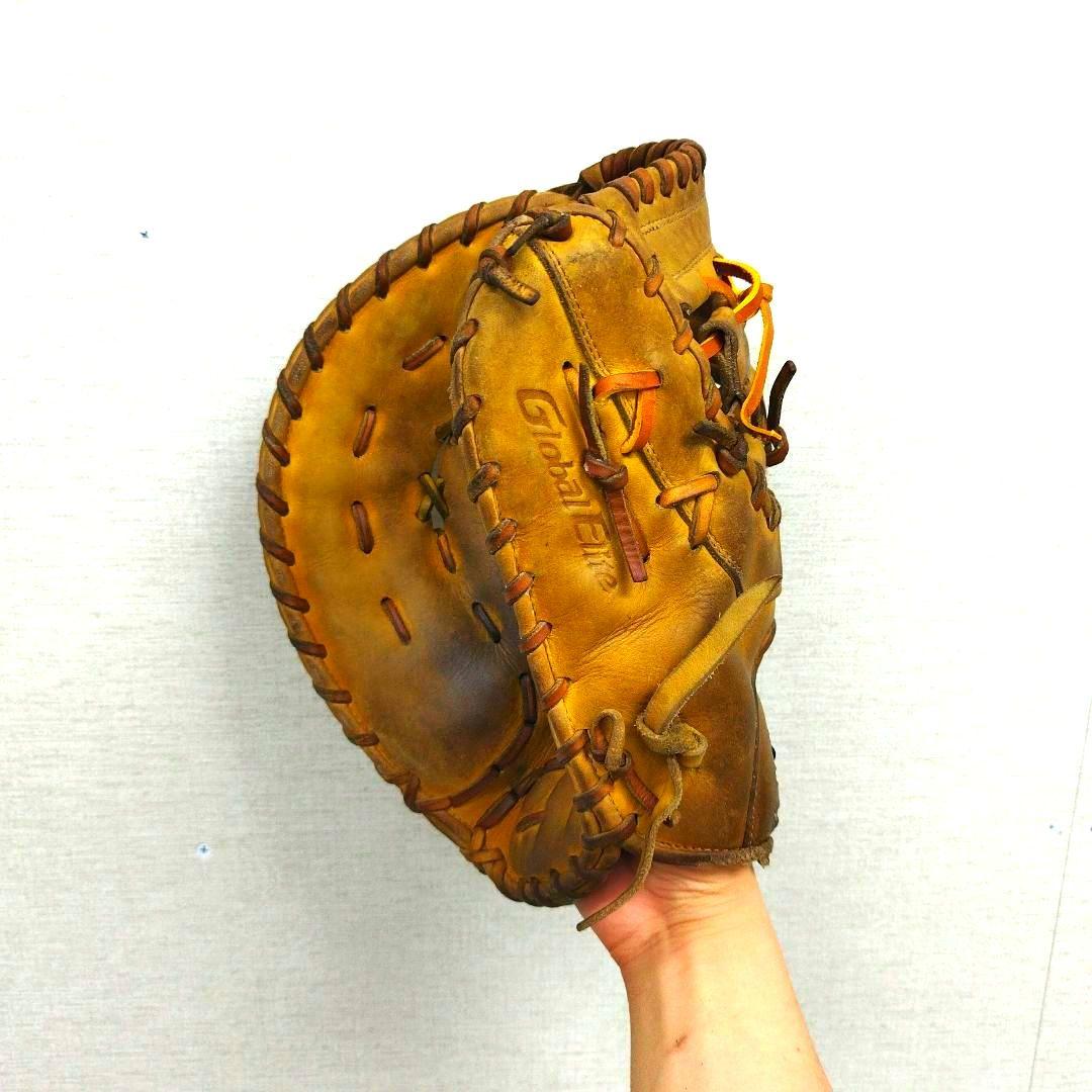 217 ミズノ グローバルエリート 即戦力 型抜群 軟式 ファーストミット 左投