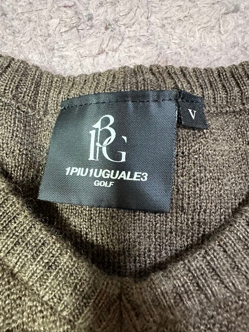 1piu1uguale3 ゴルフ ブラウン　サイズV ウノピゥウノウグァーレトレ