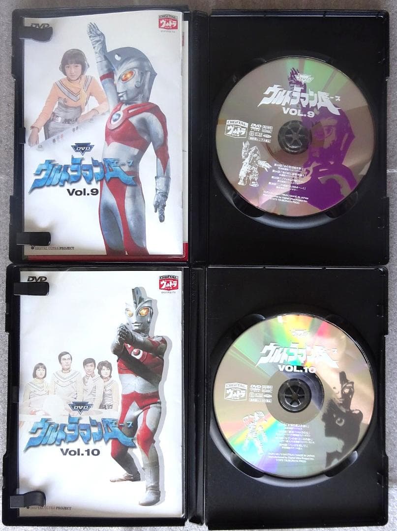 ウルトラマンＡ DVD（セル版） 全13巻セット