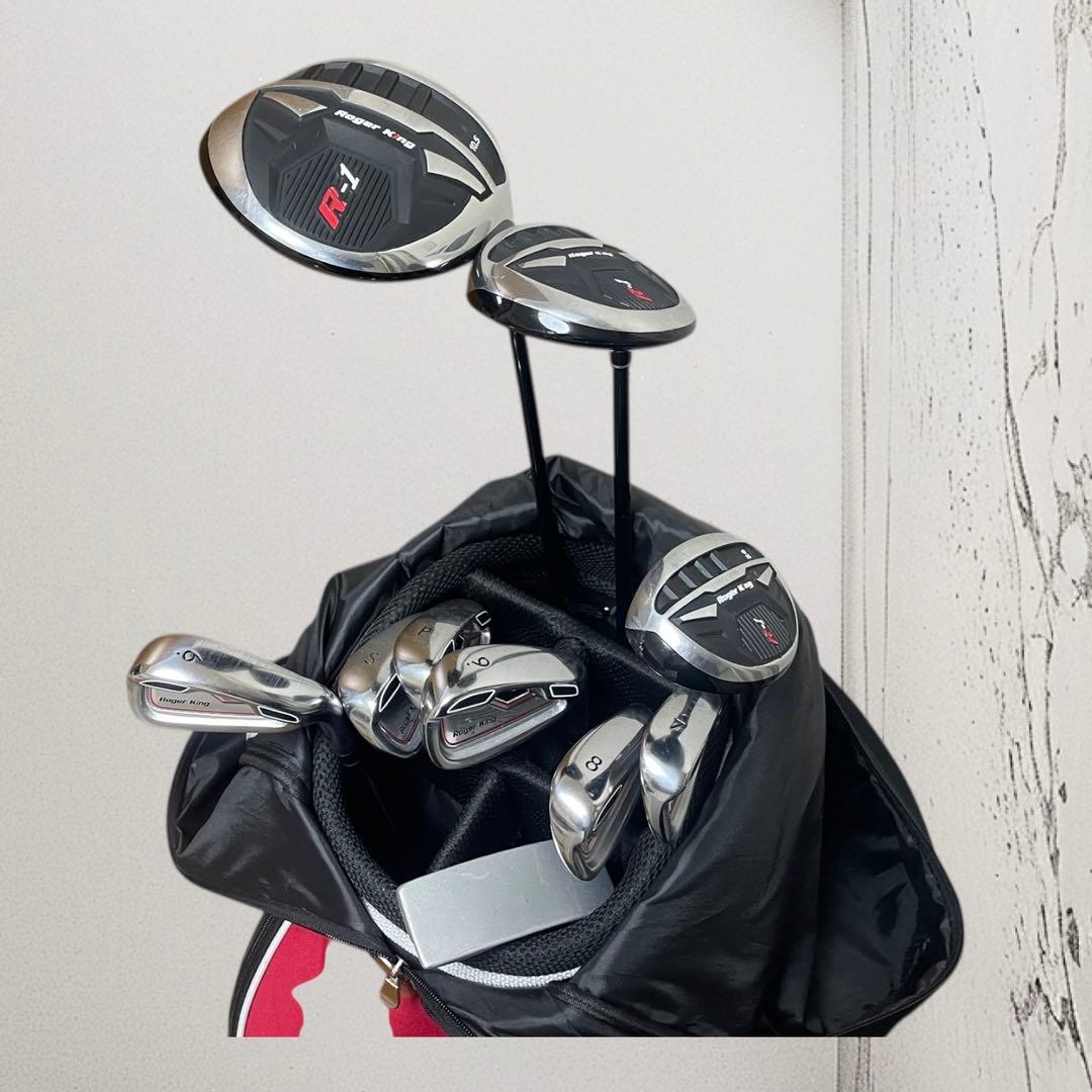 Roger King R-1 ゴルフクラブセットメンズ 8.5型 キャディバッグ