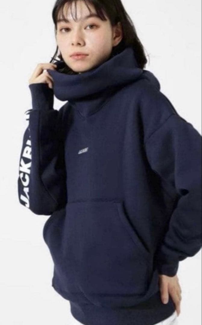 未使用ジャックバニーKARUISHI裏フリースフーディプルオーバー - メルカリ