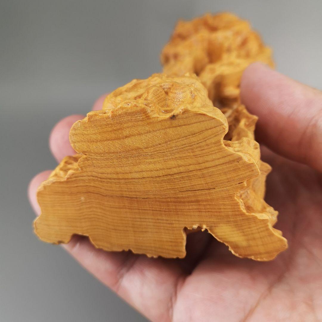 柏木精細彫刻高台自在観音菩薩