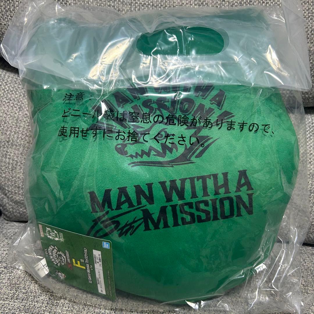 一番くじ MAN WITH A MISSION フェイスクッション サンタモニカ - メルカリ