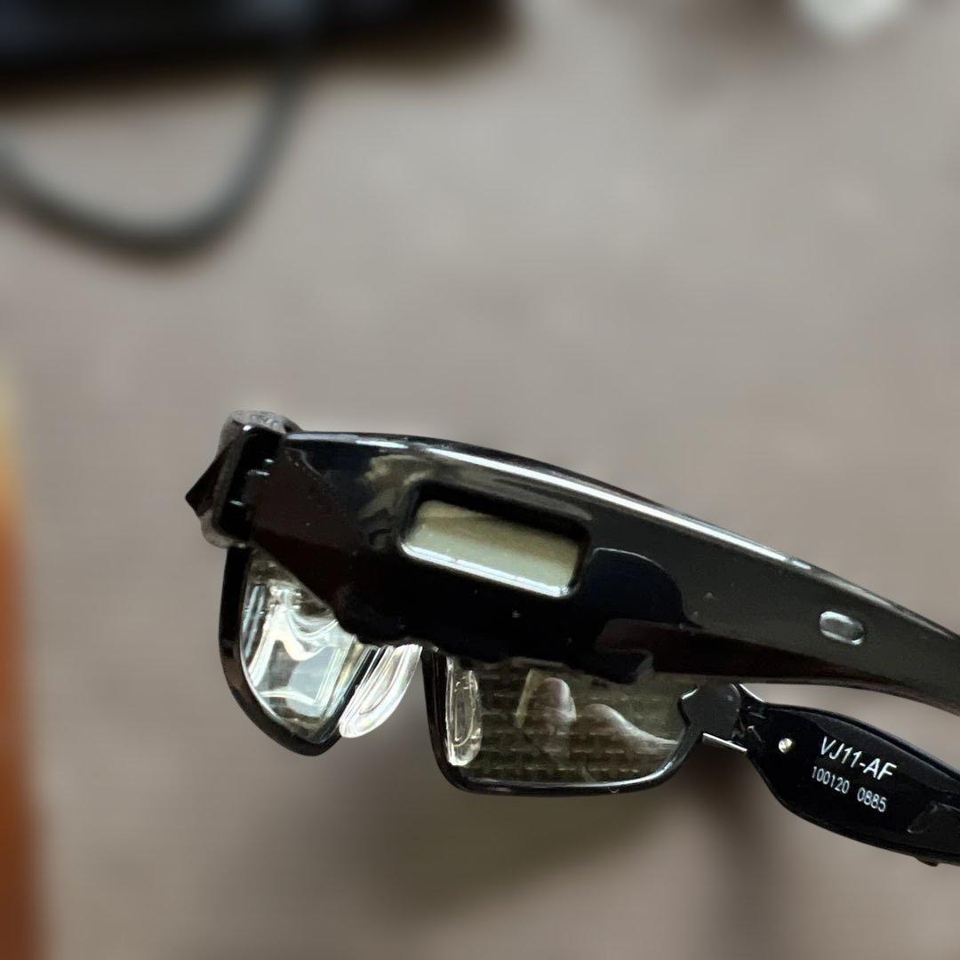 Visionup ビジョナップ スポーツメガネ VJ11-AF ブラック黒大人用