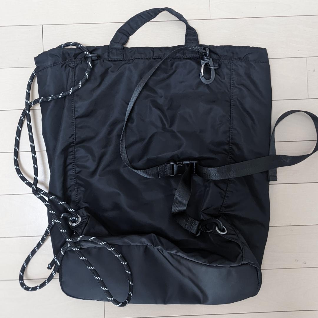 アンスリード UN3D. 4WAY ナイロンバッグ ブラック - メルカリ