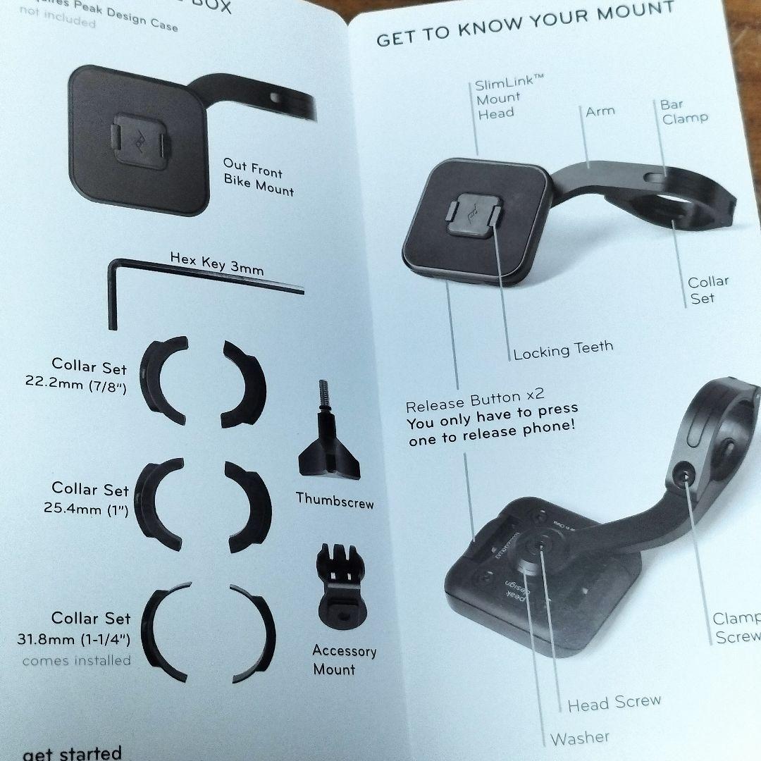 Peak Design ピークデザイン アウトフロントバイクマウント