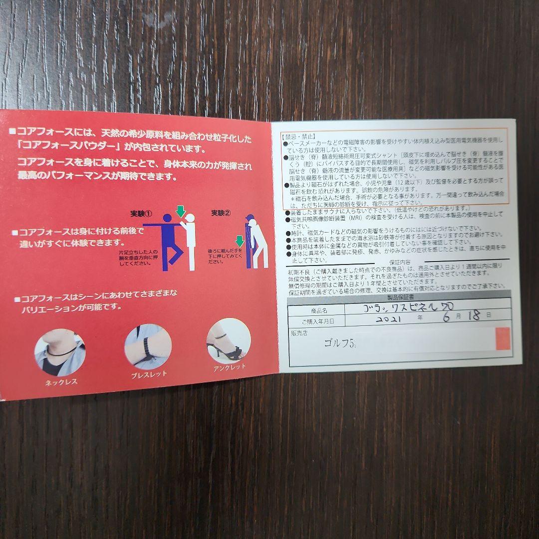 COREFORCE ブラックスピネル70