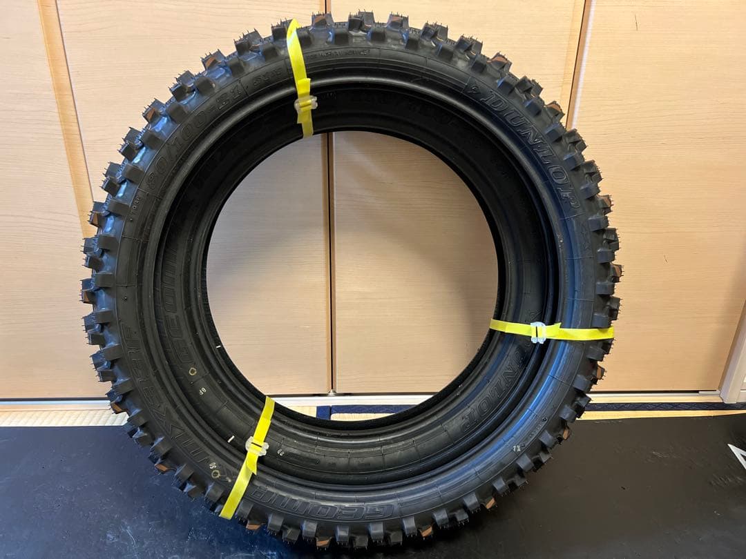 ダンロップオフロードタイヤ 80/100-21 110/100-18新品2本