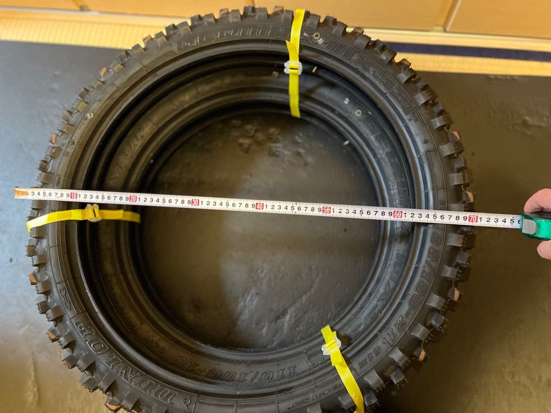 ダンロップオフロードタイヤ 80/100-21 110/100-18新品2本