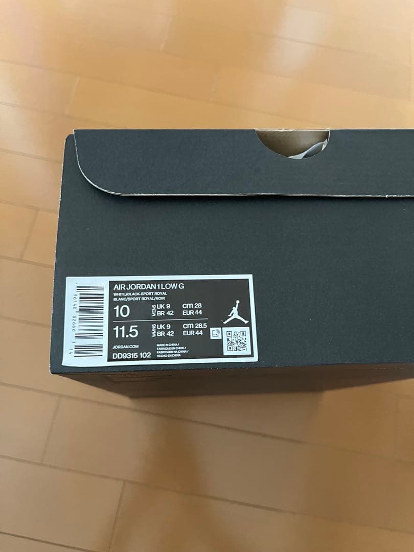 新品！エアジョーダン1 ゴルフ 28センチ