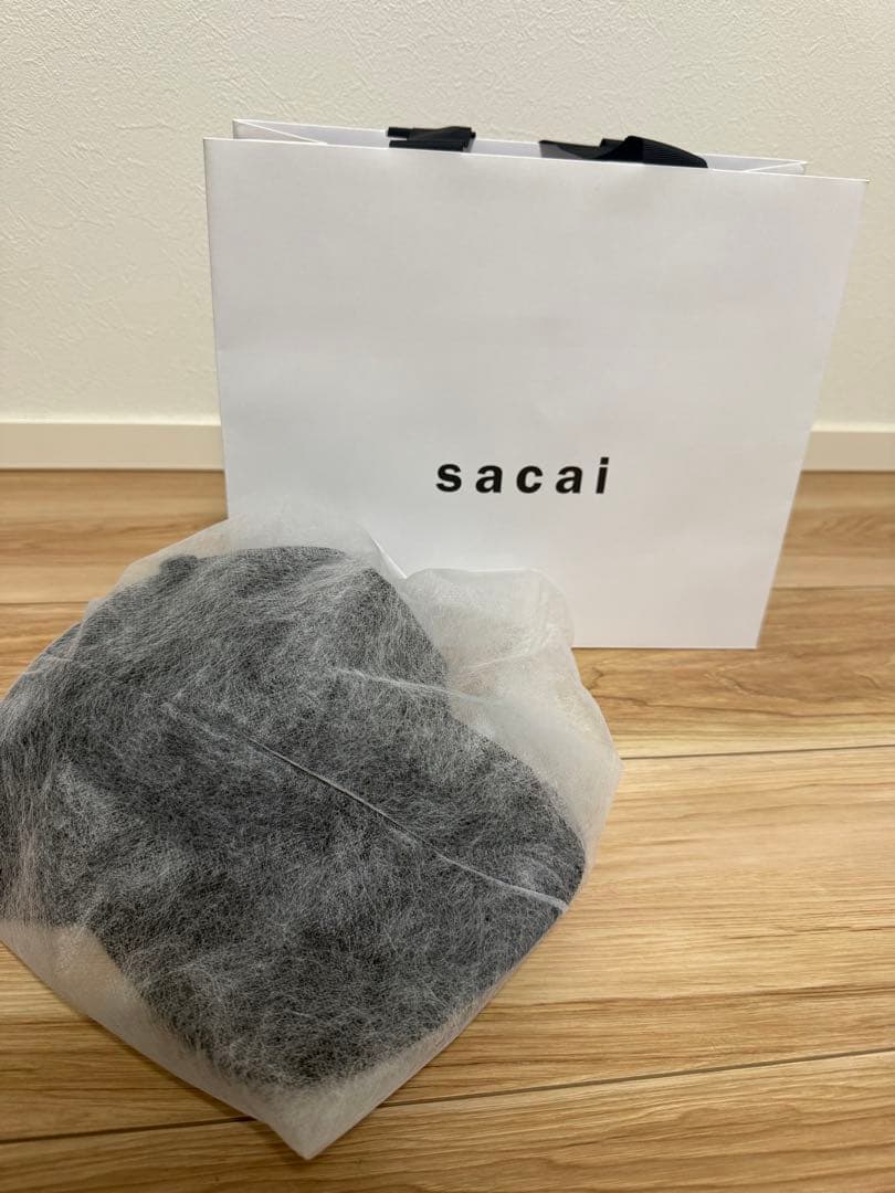 sacai × WTAPS Cotton Back Satin Cap ブラック - メルカリ